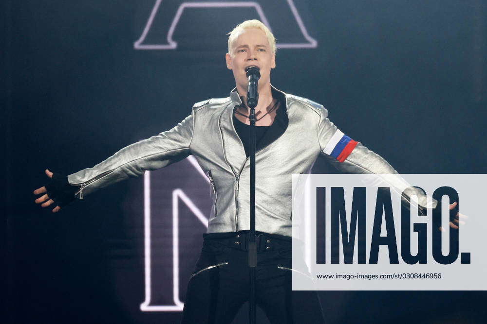 RUSSIA, MOSCOW - OCTOBER 14, 2023: Singer Shaman (Yaroslav Dronov ...