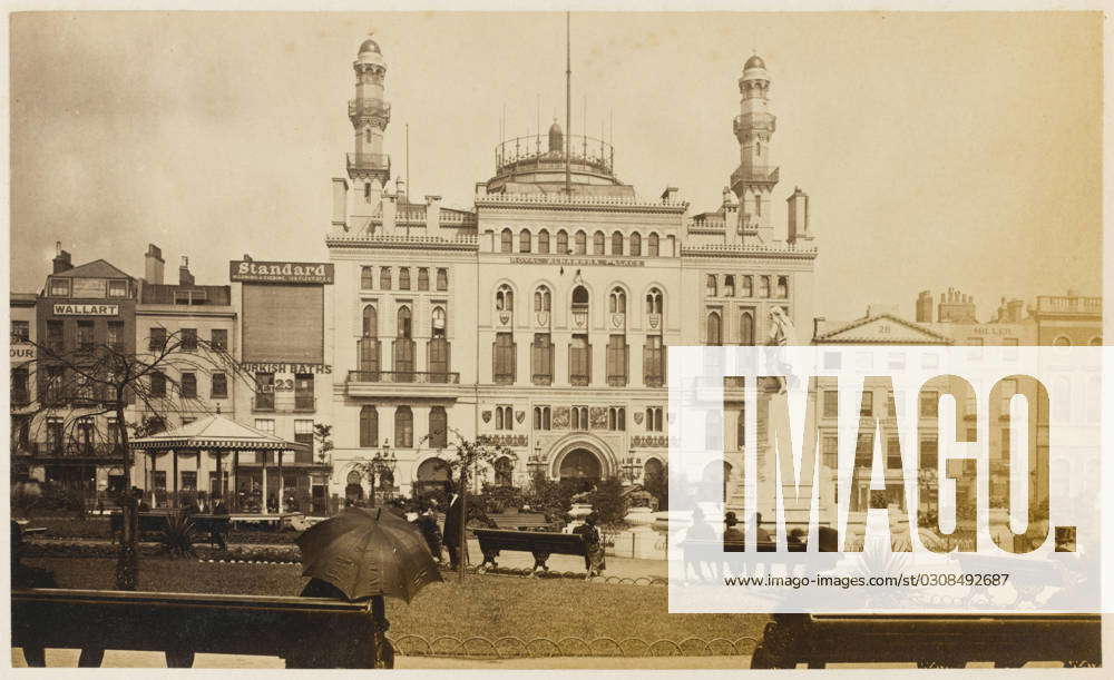 Royal Alhambra Palace in Leicester Square, London 1877 Leicester Square ...