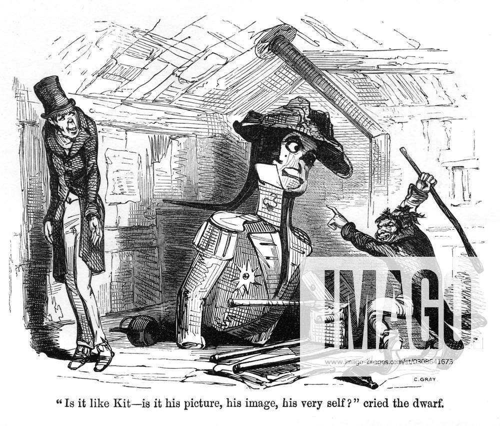 The Old Curiosity Shop, Quilp mocks the figurehead The Old Curiosity ...