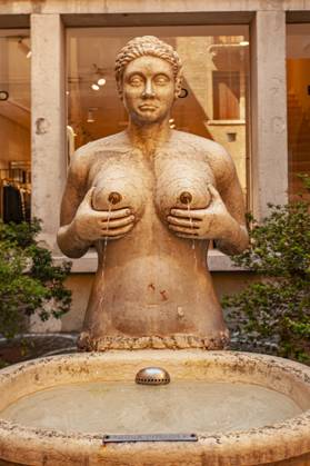 The Fountain of Tits, Fighting Against Drought Stock Image - Image of  water, fight: 83157465