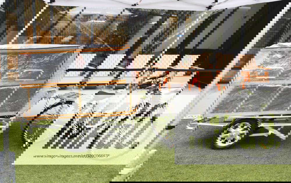 Amazon ecargo bike Photo taken on Oct. 17, 2023, shows an electric