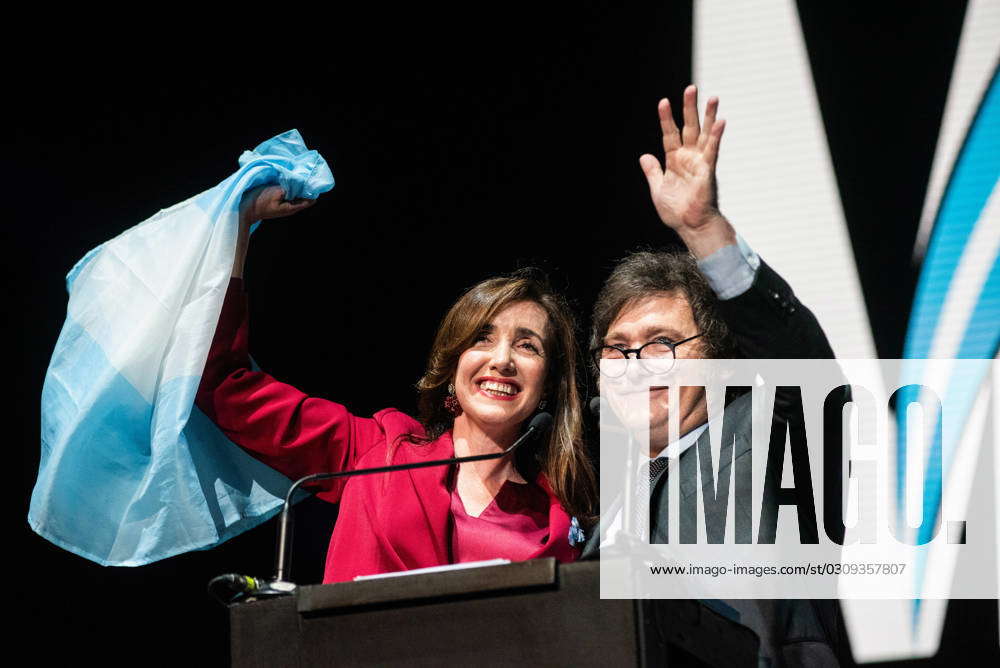 October 18, 2023, Buenos Aires, Argentina: Presidential candidate of ...