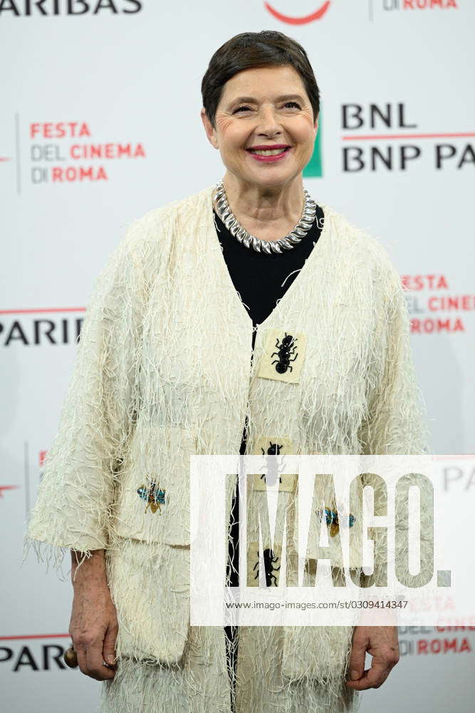 Isabella Rossellini attends the photocall during the 18th Rome Film ...