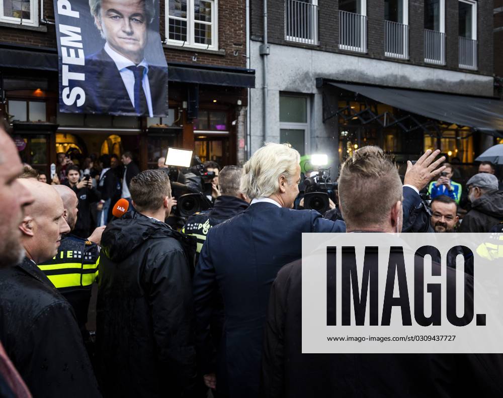 VENLO Party Leader Geert Wilders During The Start Of The Campaign For