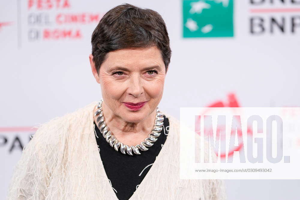 October 20, 2023, Rome, Italy: Isabella Rossellini attends the ...