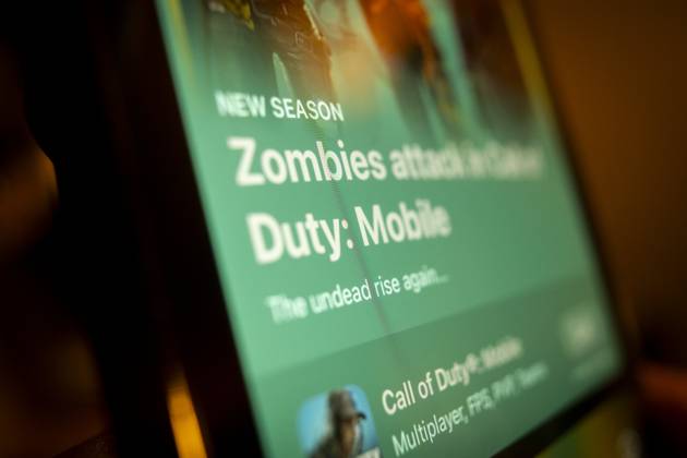 Cod App Store Call Of Duty In Apple App Store The Call of Duty game is seen in the ...