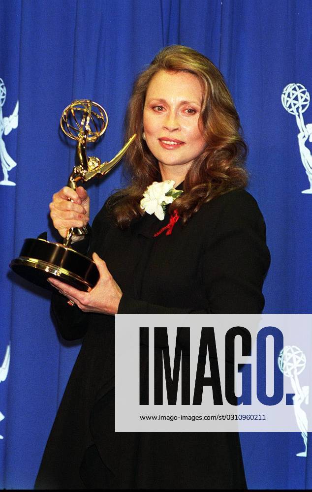 FAYE DUNAWAY American Actress (At the 46th Annual Primetime Emmy Awards ...