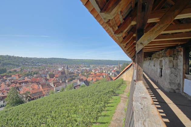 Castle Season and Cityscape with Gothic Church of Our Lady, Staircase ...