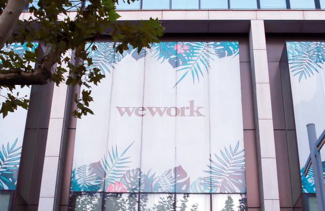 WeWork Plans To File For Bankruptcy SHANGHAI, CHINA - AUGUST 1, 2019 ...