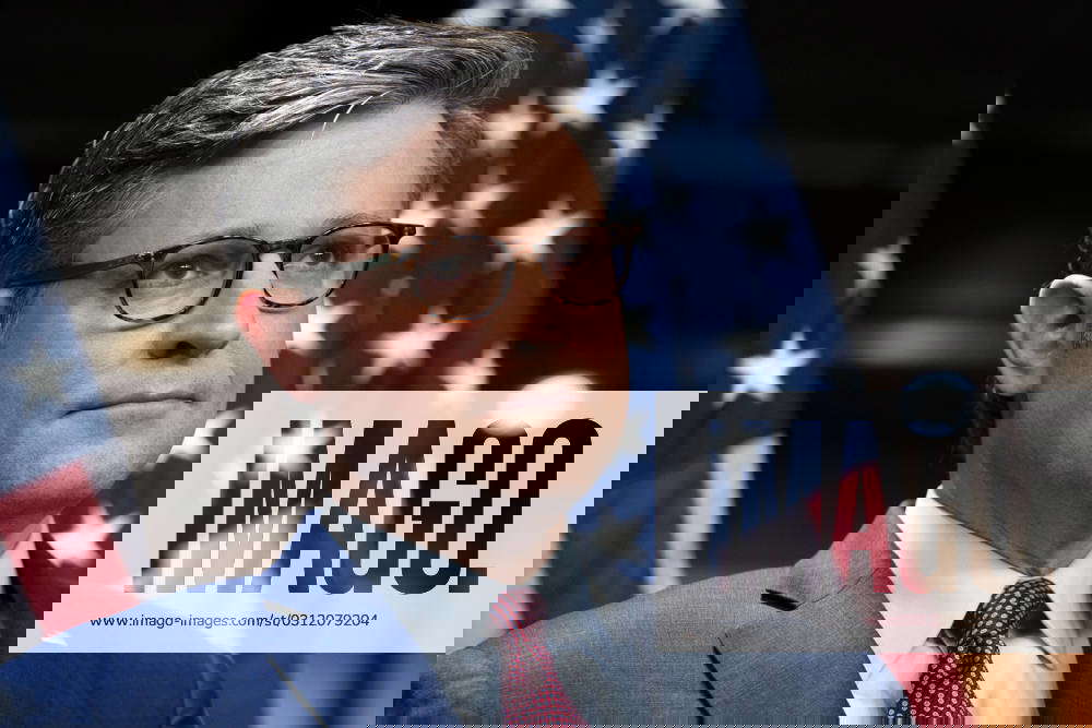 News Speaker of the House Mike Johnson (RLA) holds a press conference