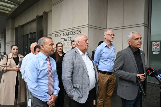 QANTAS CLEANER JUDGEMENT COURT, TWU National Secretary Michael Kaine ...