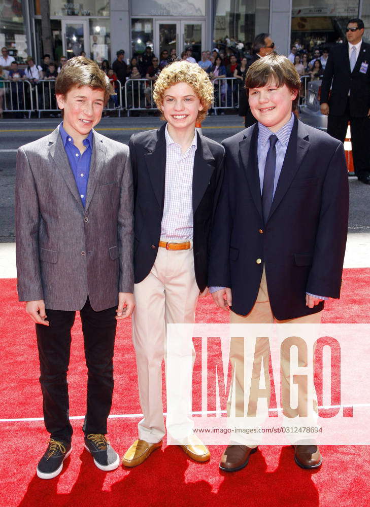 Actors Skyler Gisondo, Lance ChantilesWertz, and Robert Capron seen