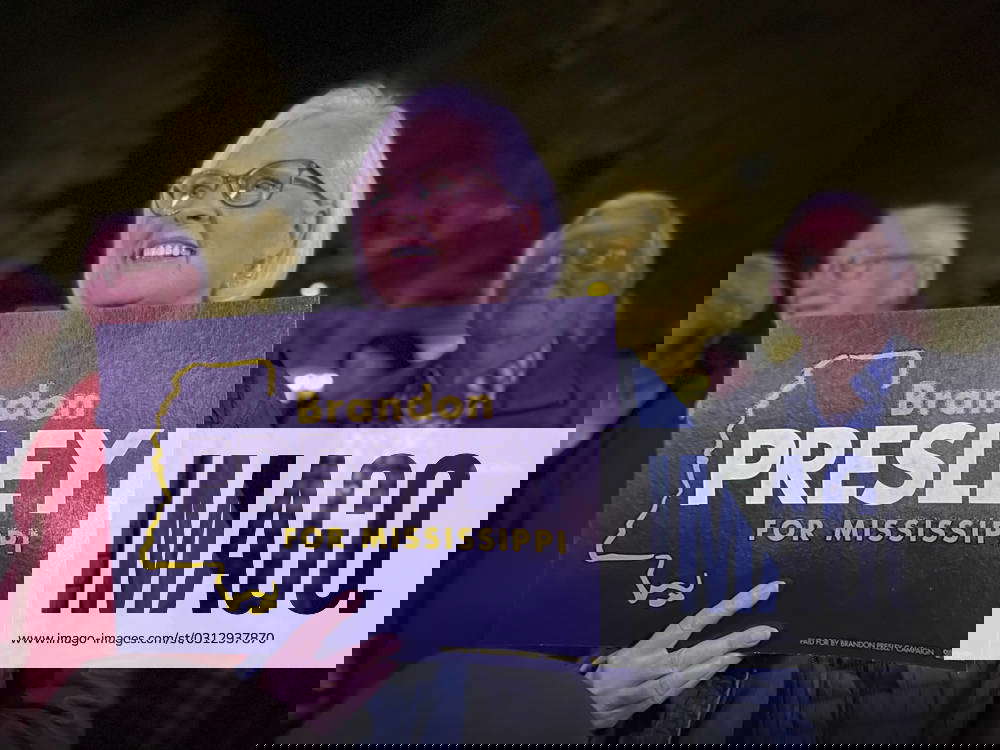 November 6, 2023, Nettleton, Mississippi, USA Supporters of