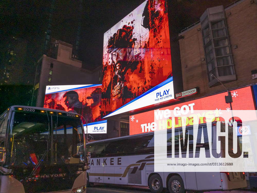 Activision s latest Call of Duty game promotion A billboard for the ...