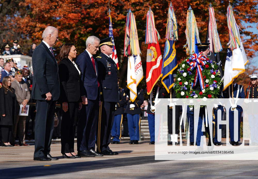 President Biden Lays Wreath at Tomb of the Unknown Soldier in Arlington ...