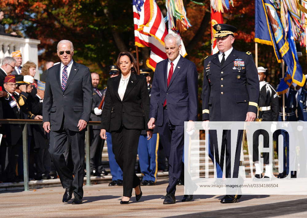 President Biden Lays Wreath at Tomb of the Unknown Soldier in Arlington ...