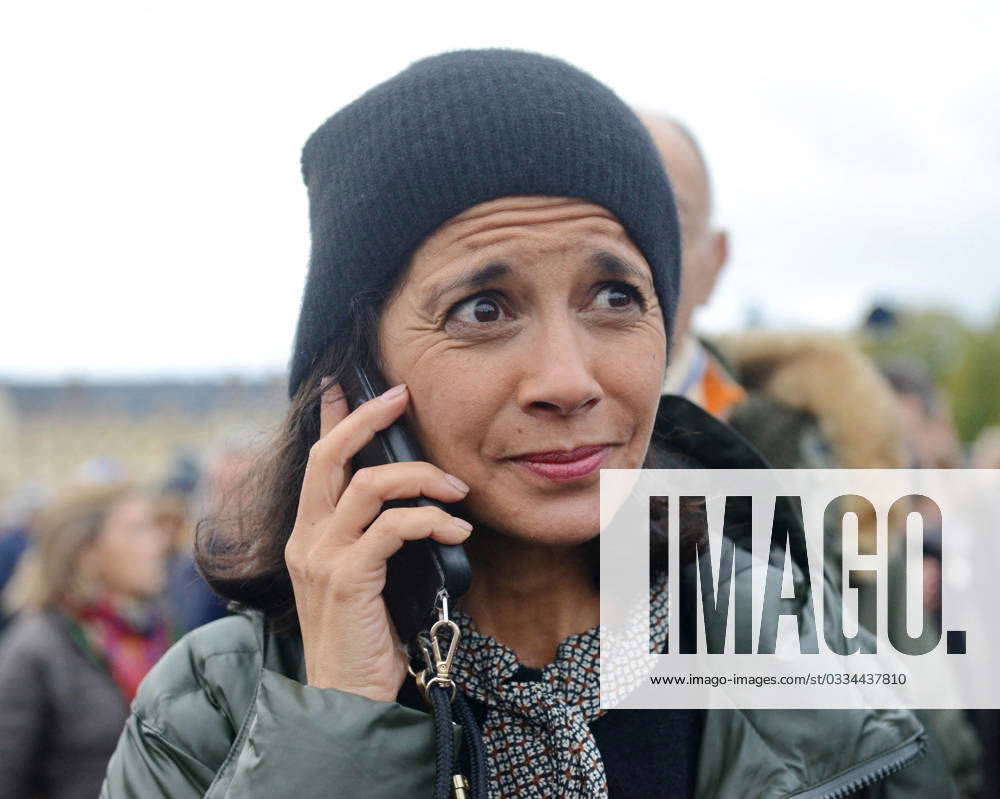 March against anti-Semitism in Paris Sophia Aram comedian during March ...