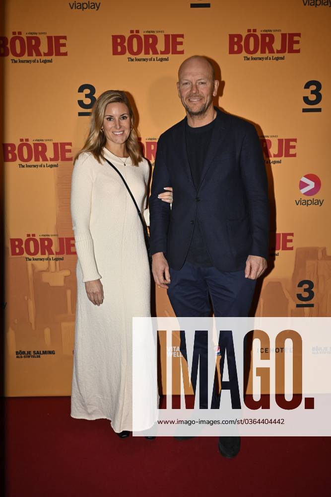 STOCKHOLM 20231114 Josephine and Mats Sundin are arriving for the world