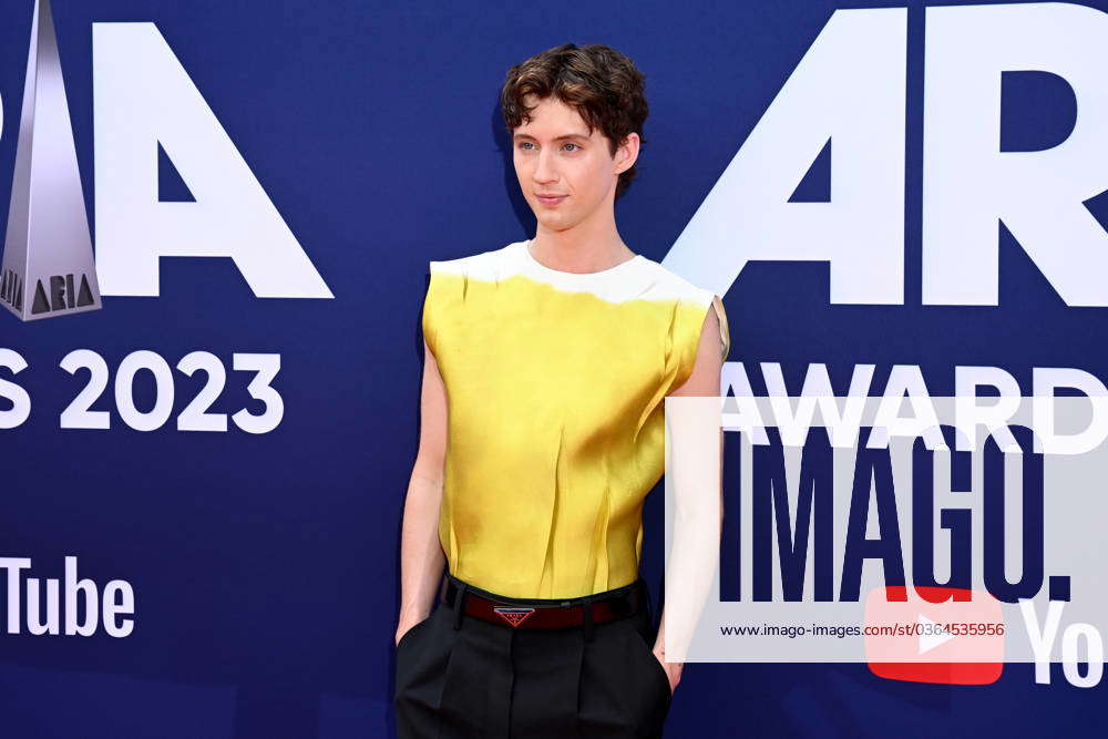 2023 ARIA AWARDS, Troye Sivan arrives at the 2023 ARIA Awards at ...