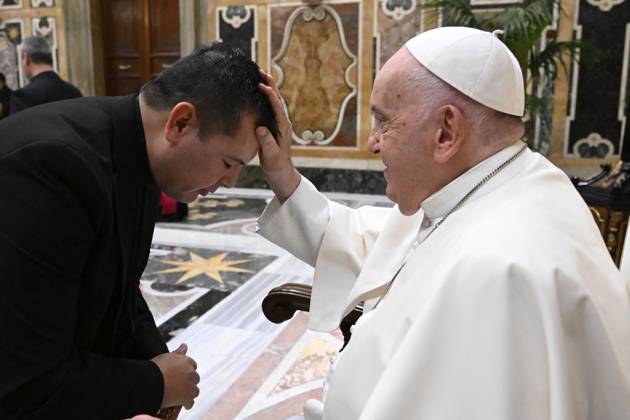 ITALY - POPE FRANCIS RECEIVES IN PRIVATE AUDIENCE GENERAL MARK A ...