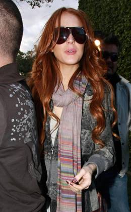 Lindsay Lohan s ever-changing hair color 14403, BEVERLY HILLS ...