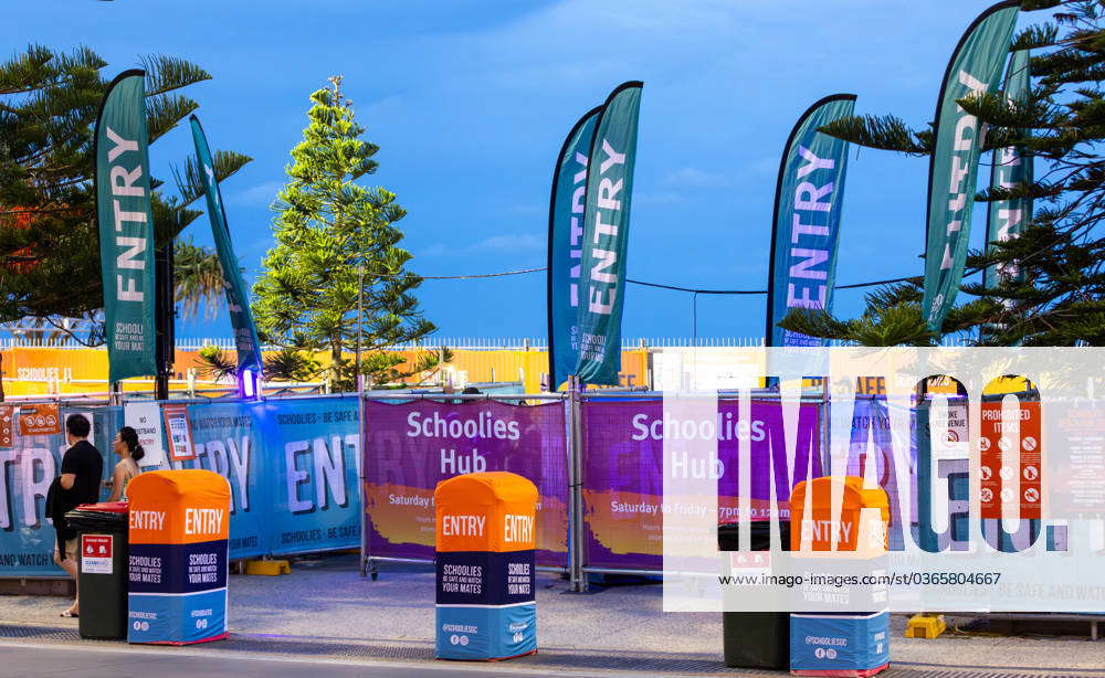 SCHOOLIES GOLD COAST, A general view is seen at Surfers Paradise beach ...