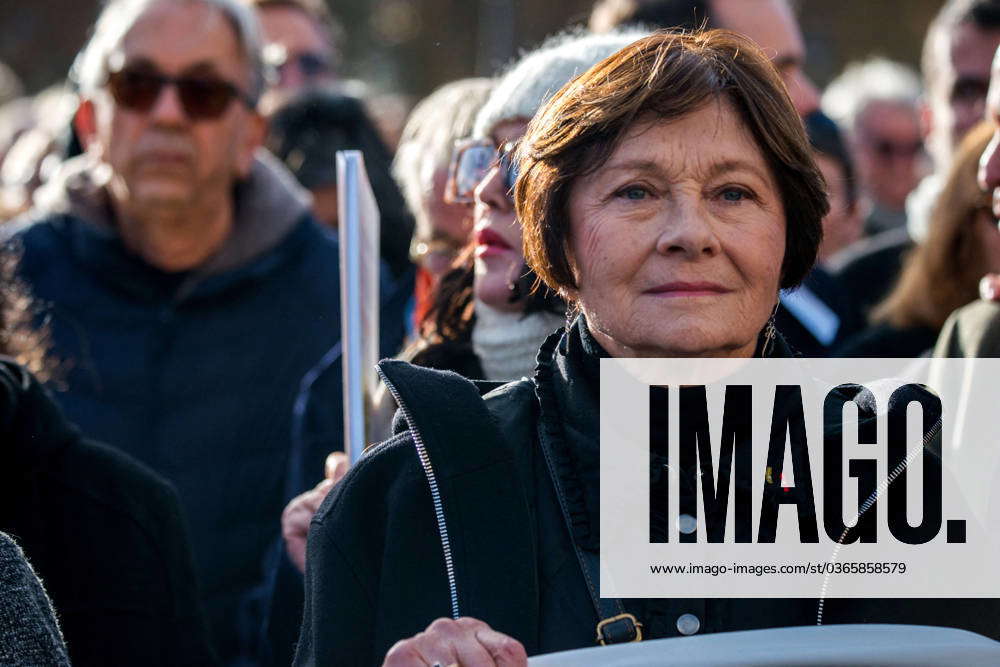 Silent March For Peace - Paris Macha MÃ ril attends the Silent March ...