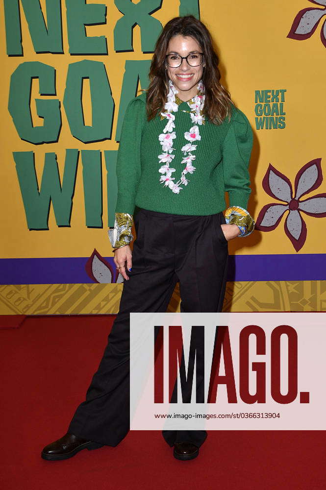 Anna Julia Antonucci at the premiere of the feature film Next Goal Wins ...