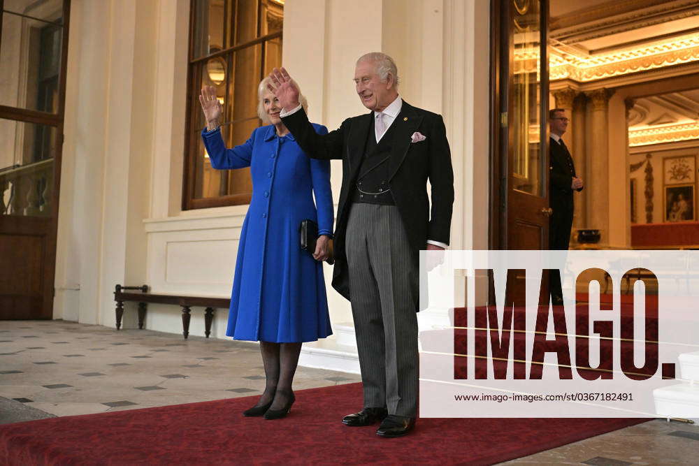 . 23 11 2023. London, United Kingdom. King Charles III and Queen ...