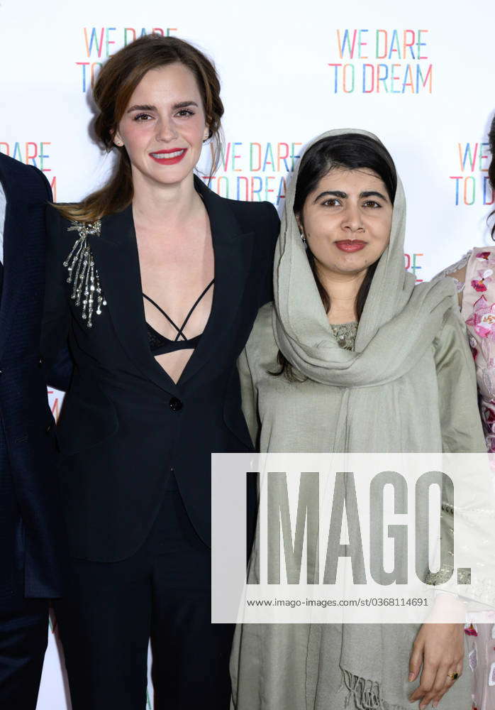 We Dare To Dream Premiere Malala Yousafzai and Emma Watson arriving at ...