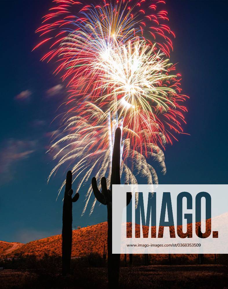 Syndication Arizona Republic Fireworks explode during the Light Up The