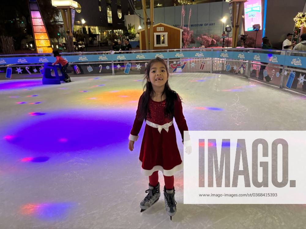 Syndication El Paso Times Saber Grace Flores tried ice skating for the