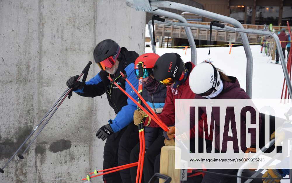 Syndication: Petoskey News-Review A set of skiers load onto the lift at ...