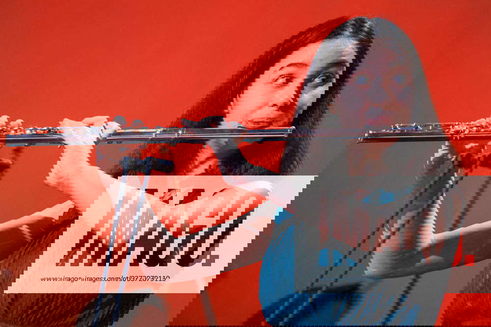 RUSSIA, MOSCOW DECEMBER 5, 2023 Flutist Elen Virabyan performs