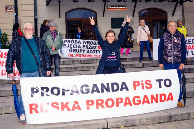 MP of the Green Party and Civic Coalition, Urszula Zielinska, at the ...