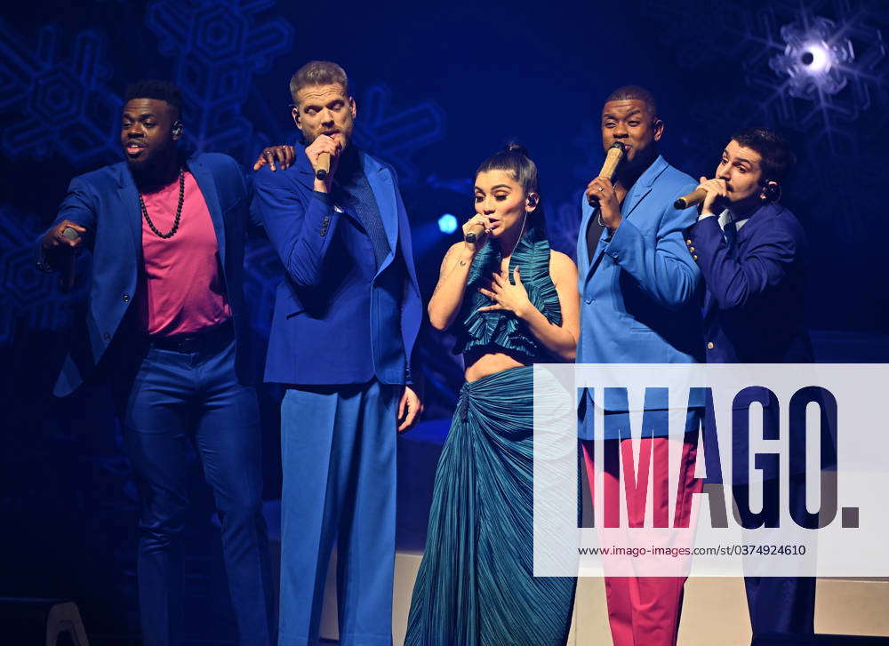 Pentatonix perform during The Most Wonderful Tour of the Year at Hard