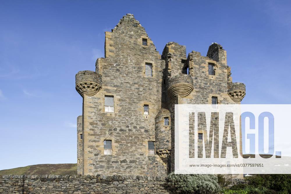 Scalloway Castle, Tower House from the 17 Century in Scalloway at the ...