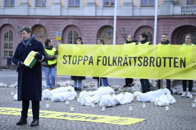 STOCKHOLM, SWEDEN 20231218 Anna Johansson Secretary General of Amnesty ...