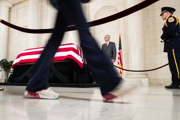 Justice Sandra Day OConnor lies in repose at the Supreme Court The ...