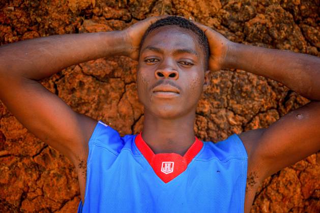 December 18, 2023, NAIROBI, KENYA: A young man is posed for a the ...