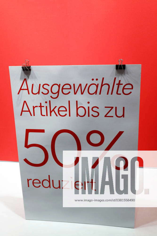 SALE Selected items reduced by up to 50 percent Winter Sale Berlin ...