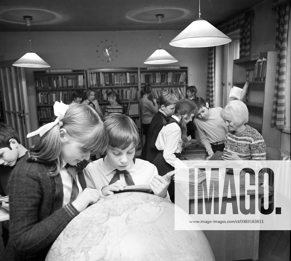 Library at Pioneer house Yuri Gagarin Karl Marx City in the Children s ...