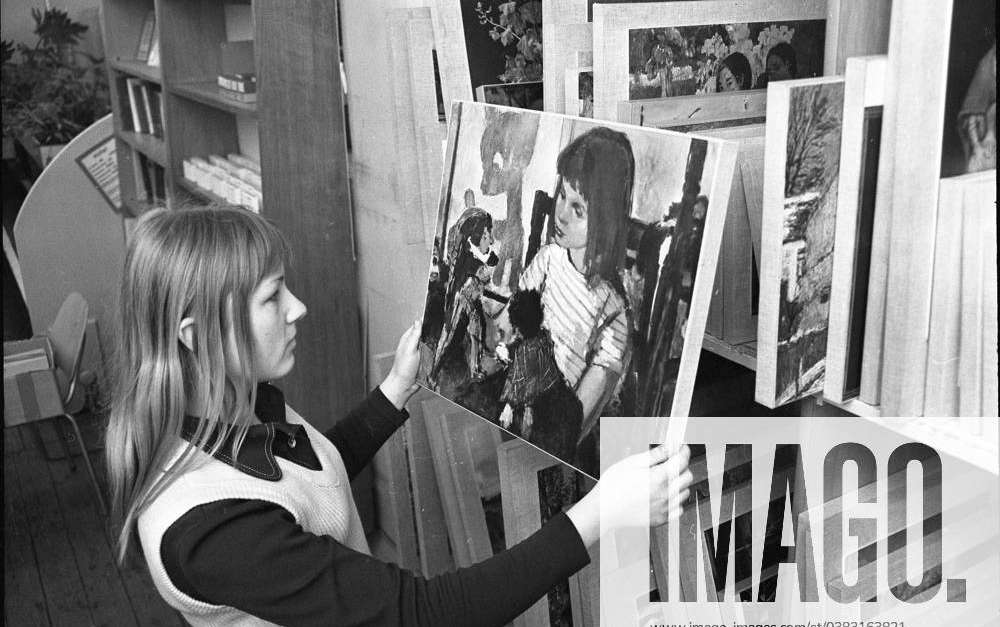 Library at Pioneer house Yuri Gagarin Karl Marx City in the Children s ...