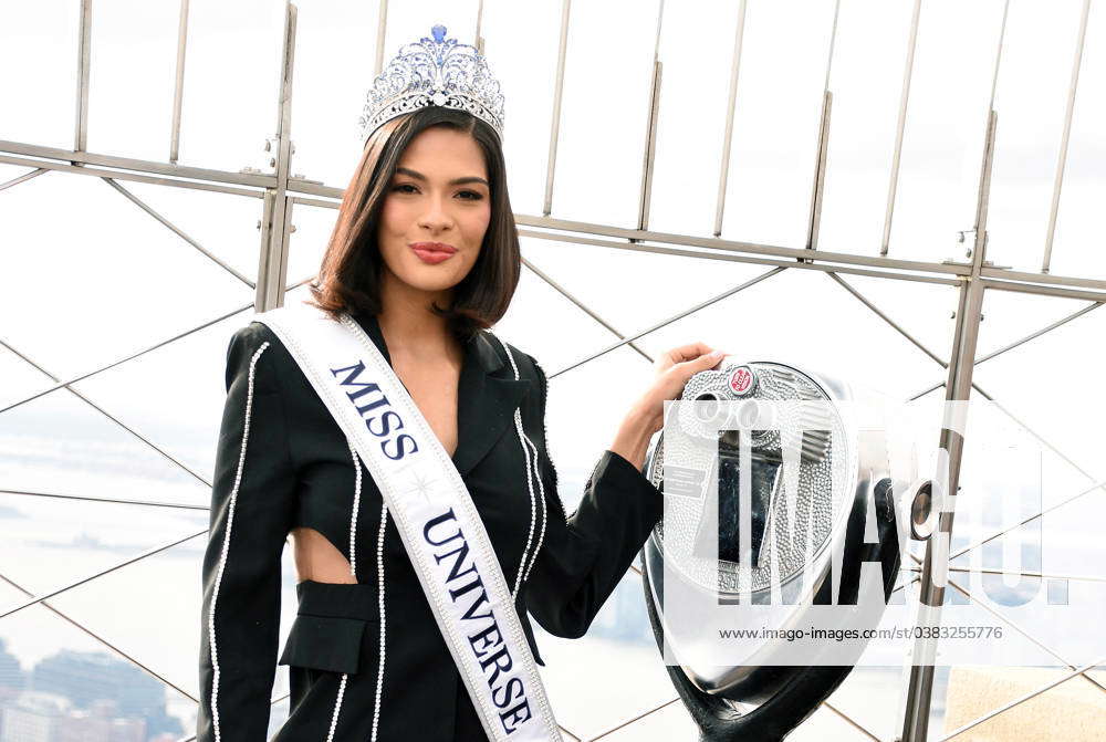 72nd Miss Universe winner, Sheynnis Palacios visits the Empire State ...