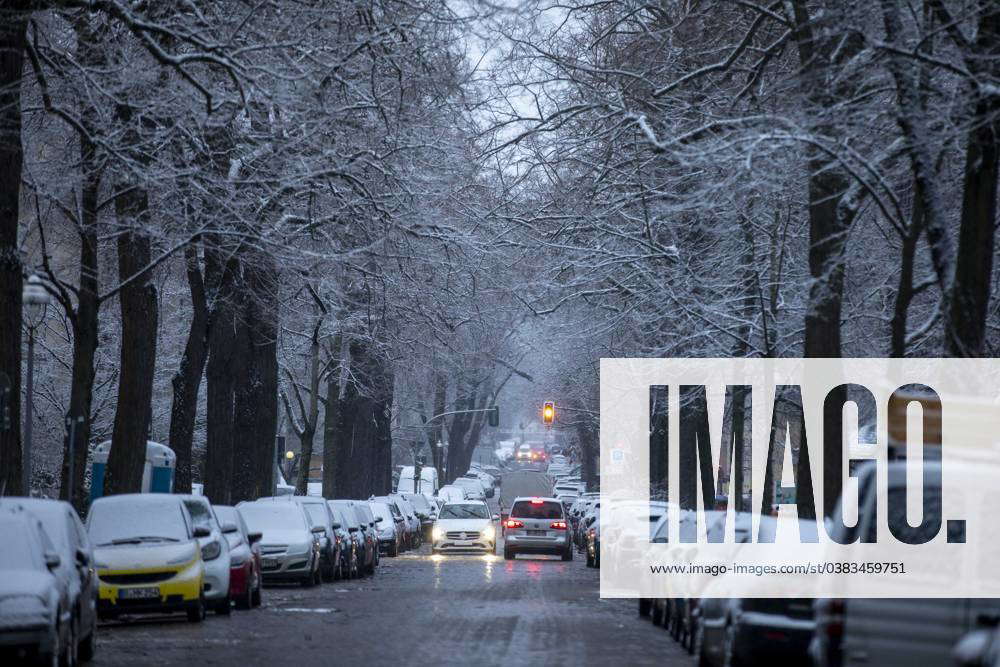 Berlin in winter magic First snowfall of 2024, The first snowfall of