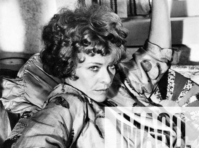 Janet Suzman, on-set of the Film, Priest of Love , Filmways Pictures