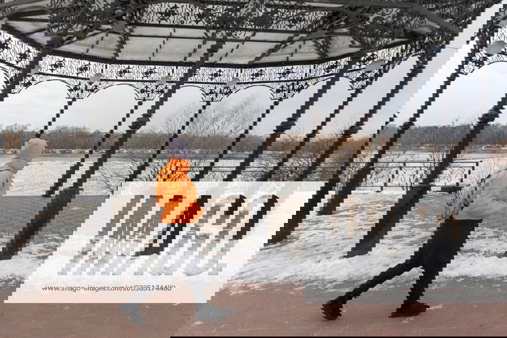 Snow and Freezing Weather In Kyiv Kyiv, Ukraine January 07, 2024 A