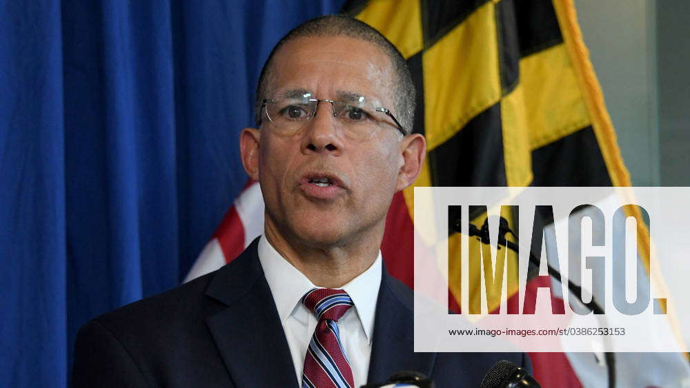 January 10, 2024: Maryland Attorney General Anthony Brown speaks about ...