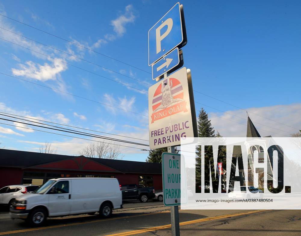 Syndication: Kitsap Sun Parking signs at the entrance to the King Olaf ...