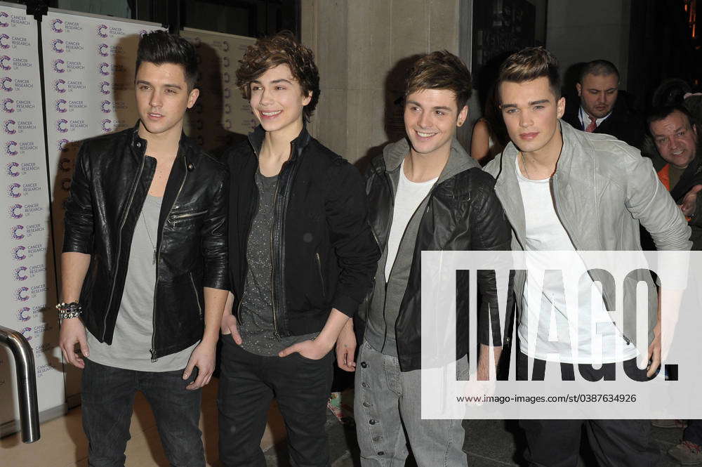 Josh Cuthbert, George Shelley, Jaymi Hensley and JJ Hamblett of the ...